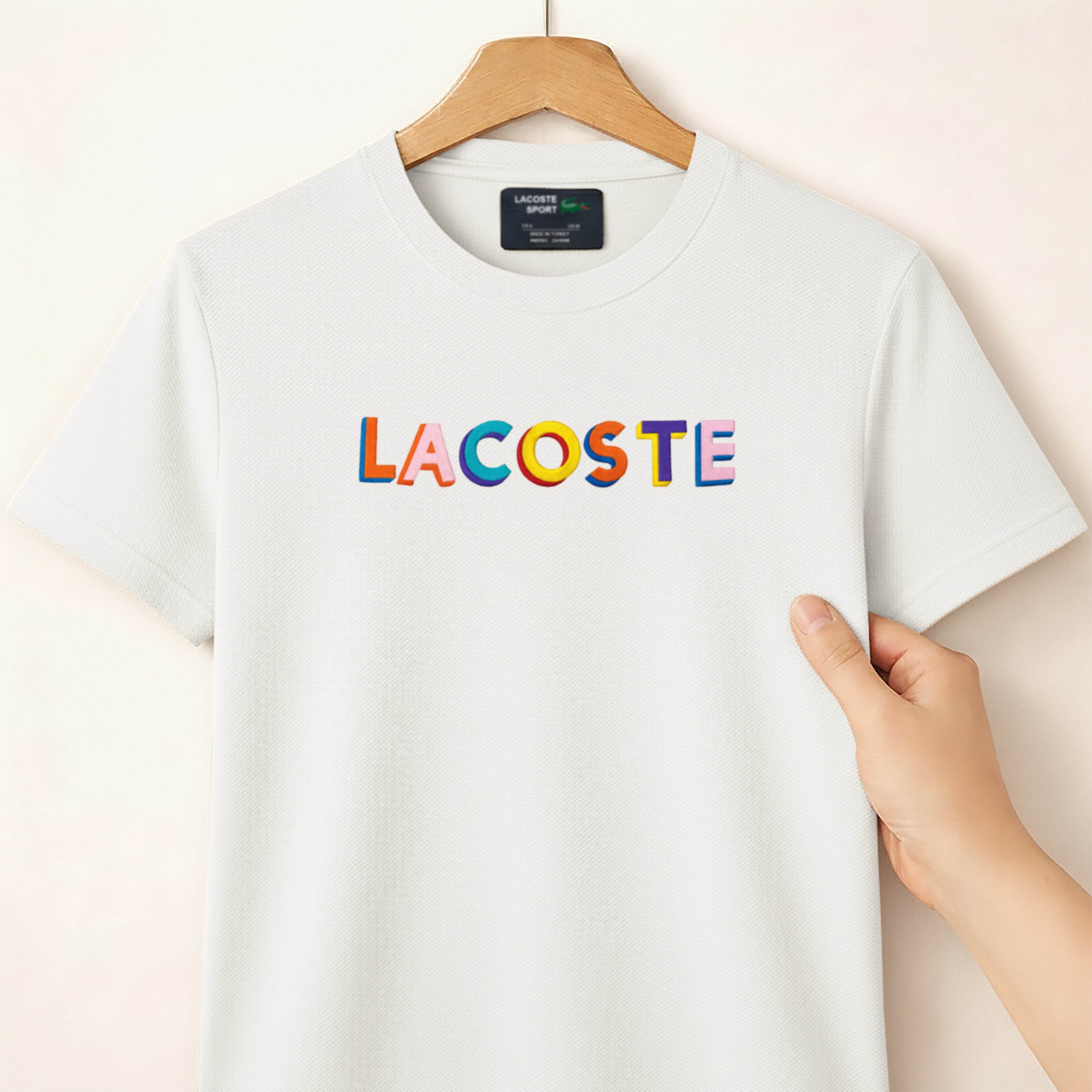 Vibrant Letter Print Tee – Casual Comfort Fit| CD-PZ60