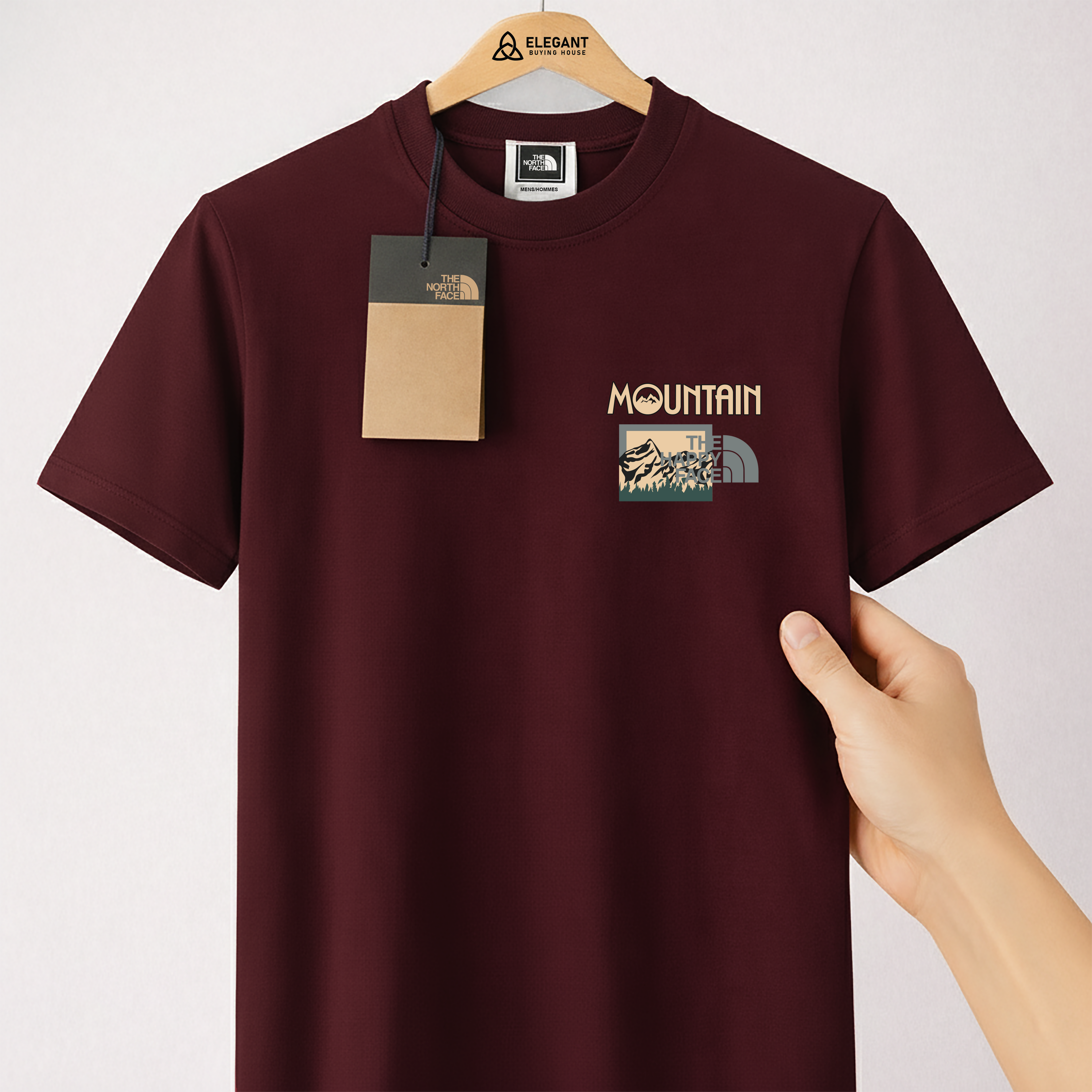 Mountain Graphic Premium Cotton T-Shirt – Casual Everyday Comfort Fit | CD-MCP116