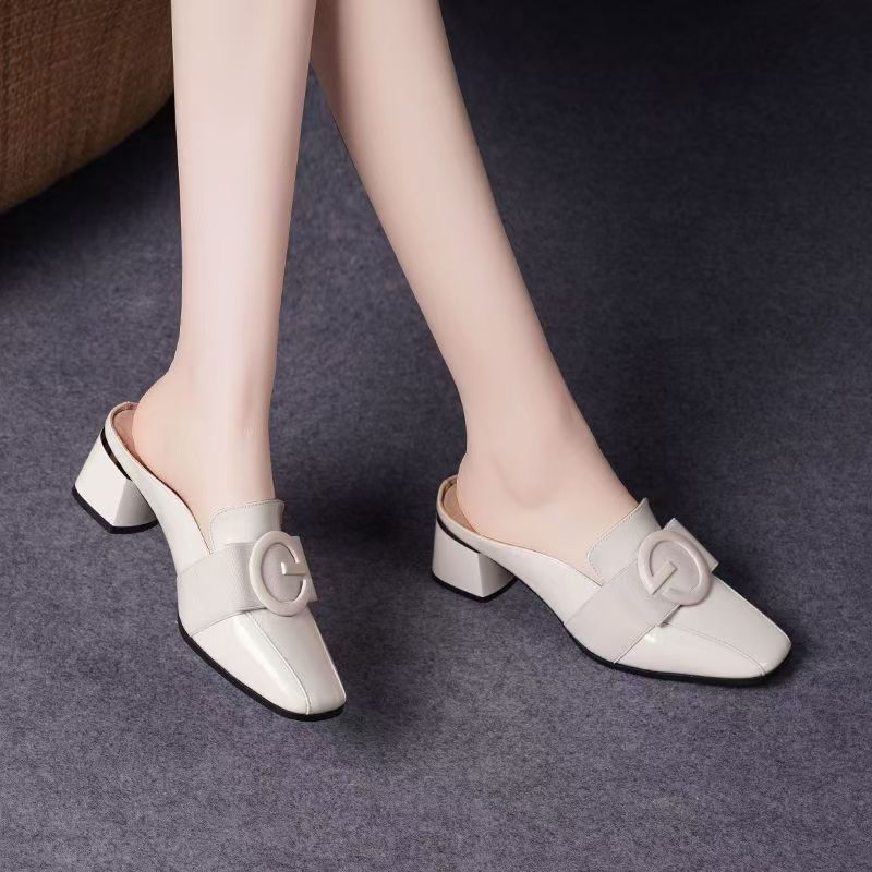 Genuine Soft Leather Women Heel CD-SN118. (China To Bangladesh Home Delivery)