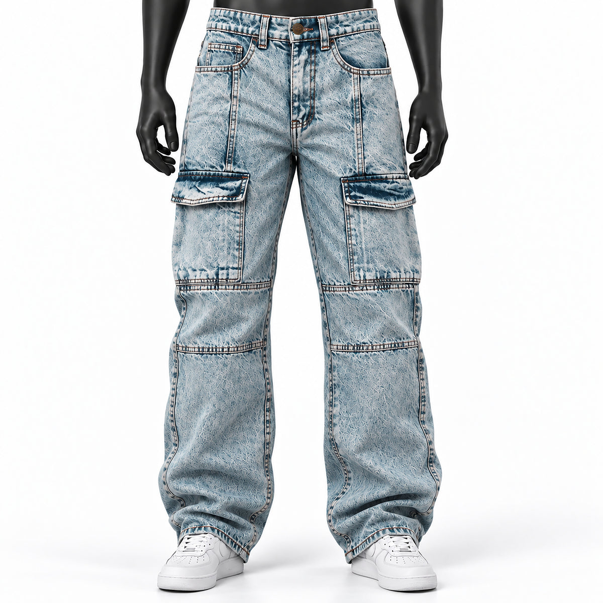 Urban Style Straight Cut Baggy Pants| Code-WNT44