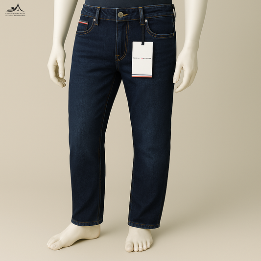 Premium Dark Wash Slim-Fit Jeans – Timeless Comfort & Style| CD-PM12