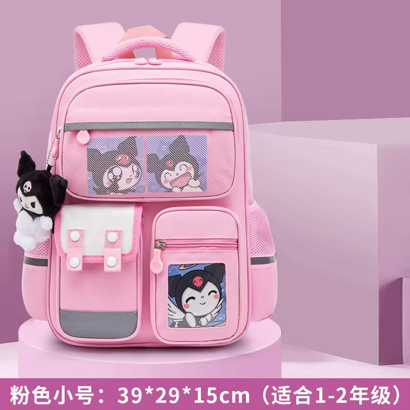 School bag for Kids, Light Weight, Back Support,large Capacity,For 1-6 Grade Students CD-KSB1 (China To Bangladesh Home Delivery)