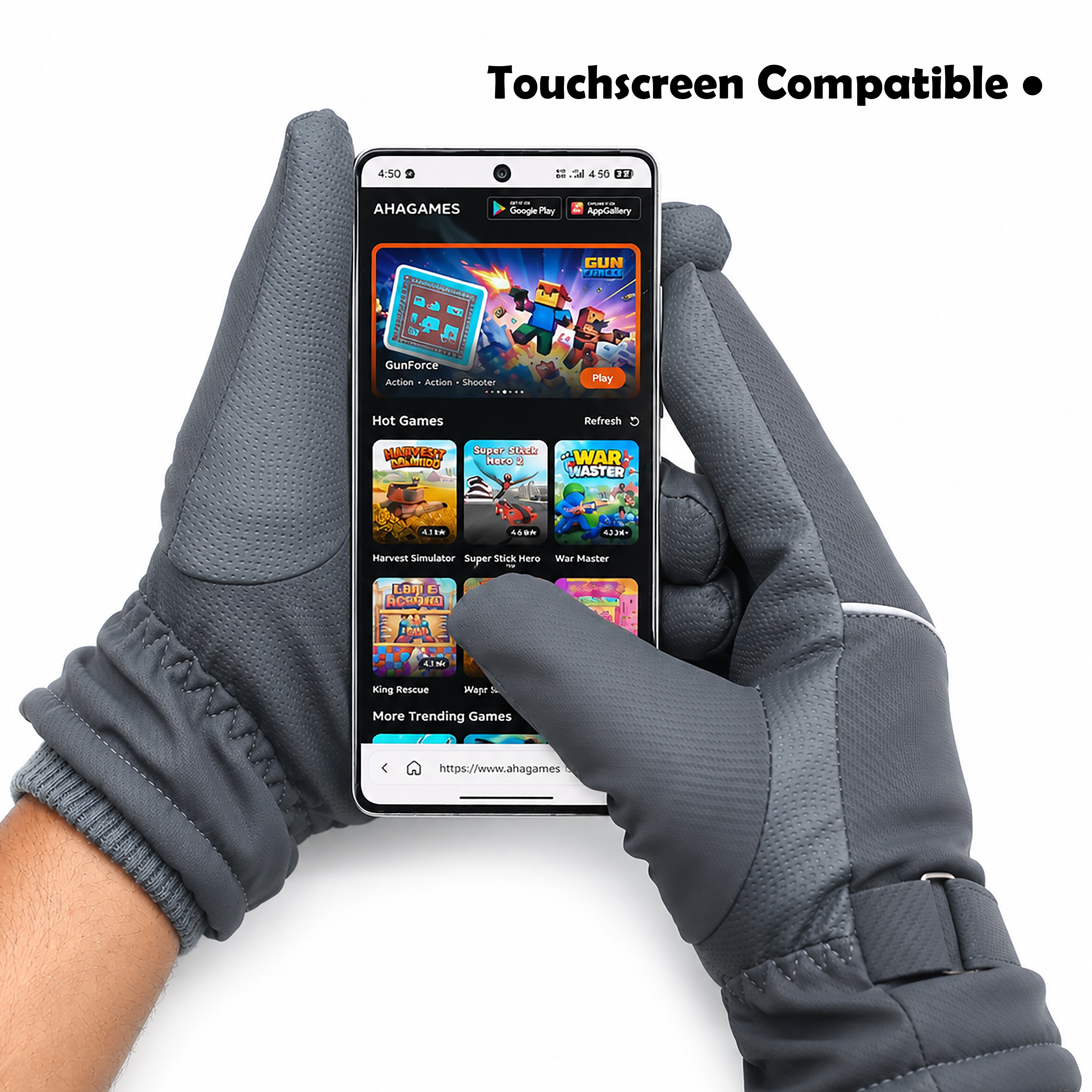 Premium Unisex Thermal Winter Gloves | Warm Touchscreen Hand Protection| Code-WNT14