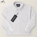 Premium White Slim Fit Formal Shirt – Elegant Everyday & Office Wear| CD-FM17