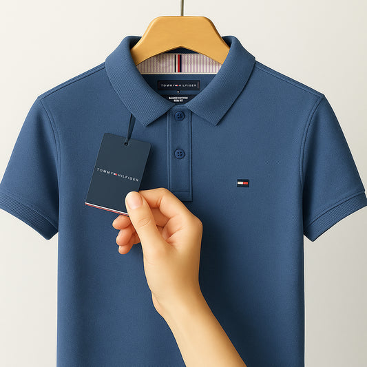 Refined Smart Casual Polo T-Shirt with Clean Modern Fit  | CD- PS35