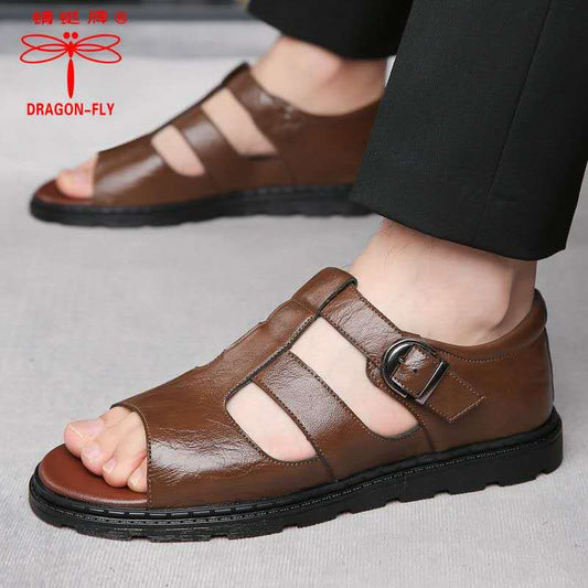 Genuine cowhide perforated anti-slip waterproof hole shoes. CD-SN263 (China To Bangladesh Home Delivery)