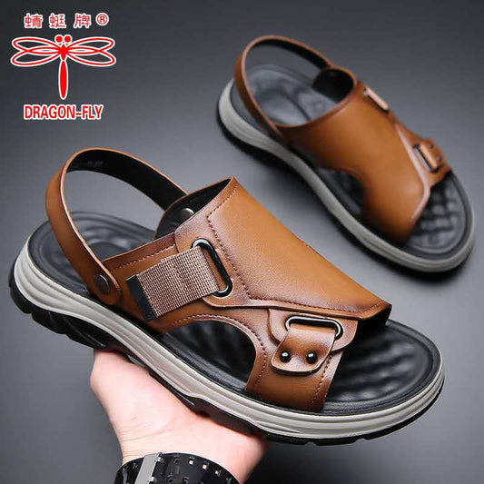 Genuine leather casual men's Sandals. CD-SN266 (China To Bangladesh Home Delivery)