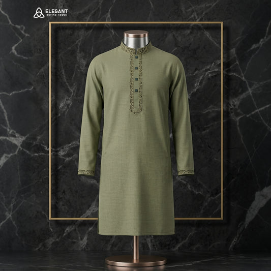 Elegant Embroidered Classic Panjabi | CD-PG57