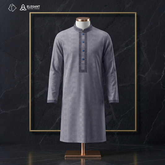 Refined Textured Classic Panjabi | CD-PG61