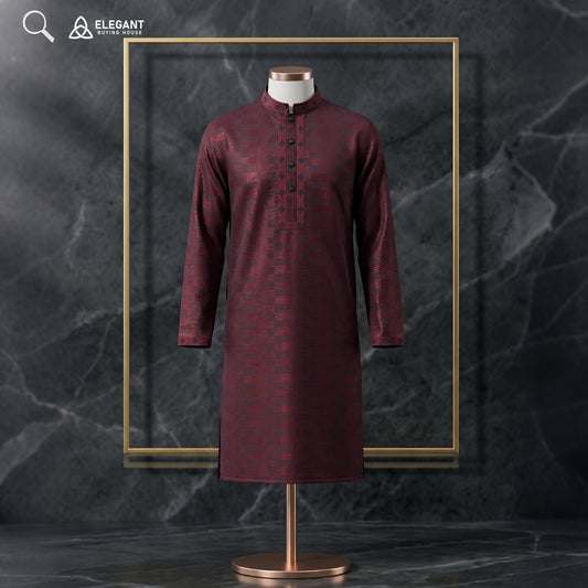Luxury Patterned Designer Panjabi | CD-PG62