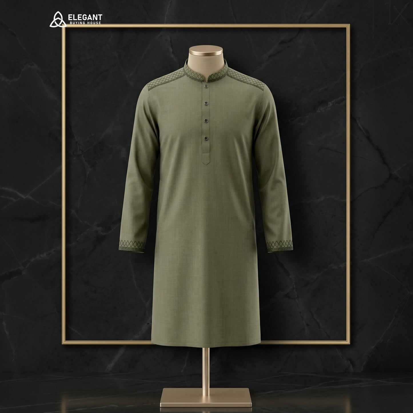 Modern Minimal Classic Panjabi for Clean Elegant Style | CD-PG68