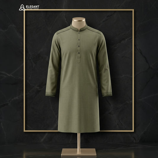Modern Minimal Classic Panjabi for Clean Elegant Style | CD-PG68