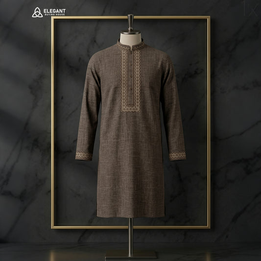 Classic Elegant Embroidered Panjabi | CD-PG74