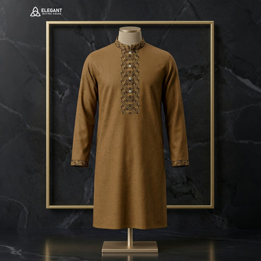 Heritage Pattern Panjabi for Sophisticated Traditional Style | CD-PG69