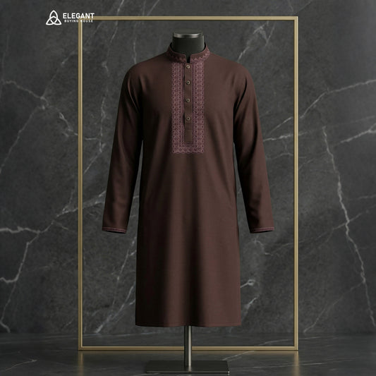 Classic Embroidered Panjabi for men's | CD-PG73
