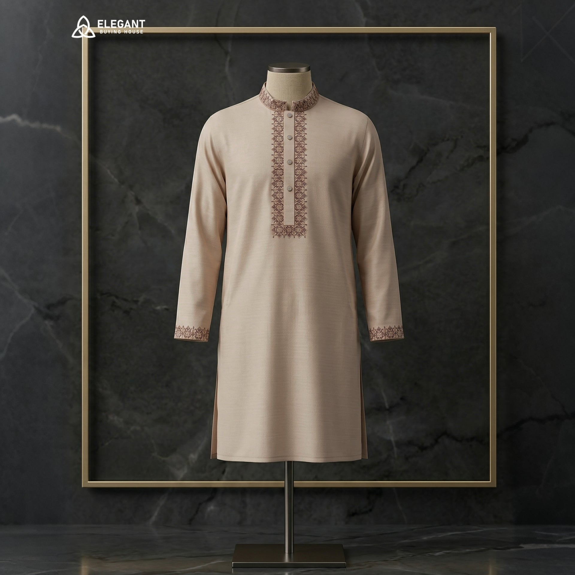 Refined Embroidered Classic Panjabi | CD-PG86