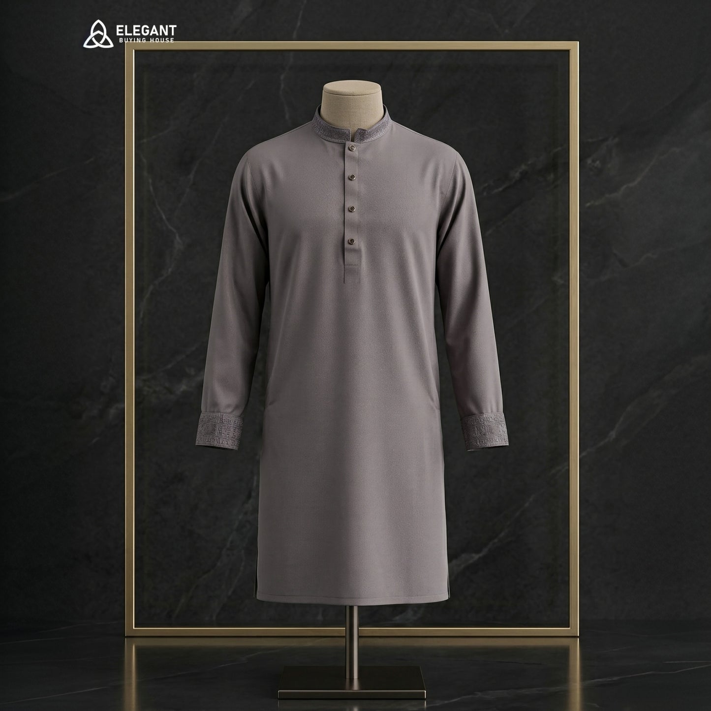 Minimal Embroidered Classic Panjabi | CD-PG89