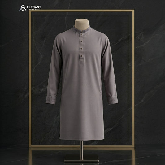 Minimal Embroidered Classic Panjabi | CD-PG89