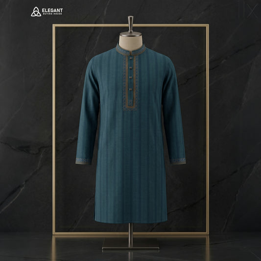 Premium Textured Embroidered Panjabi | CD-PG92