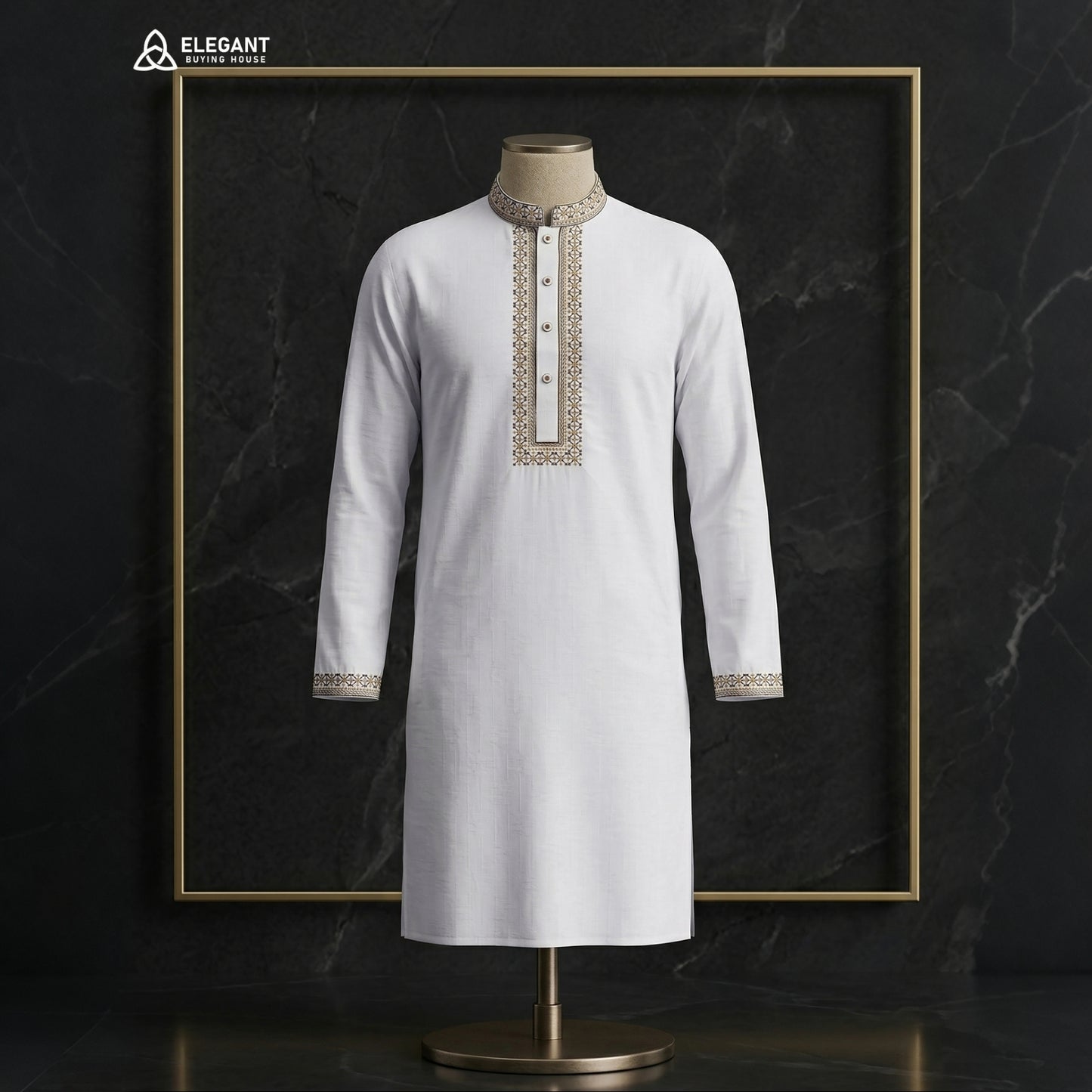 Classic Embroidered Panjabi with Premium Elegant Finish | CD-PG98
