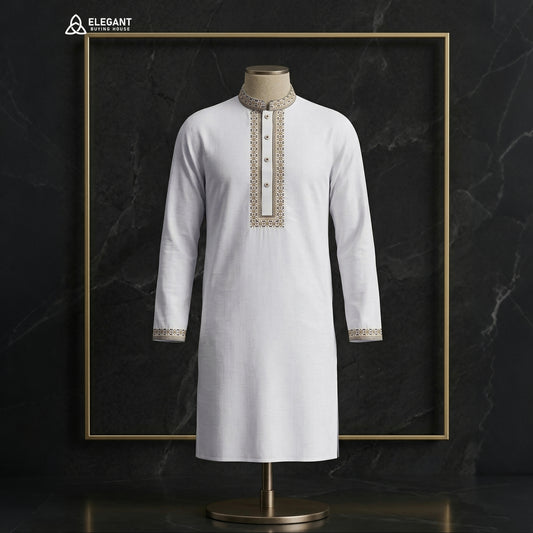 Classic Embroidered Panjabi with Premium Elegant Finish | CD-PG98