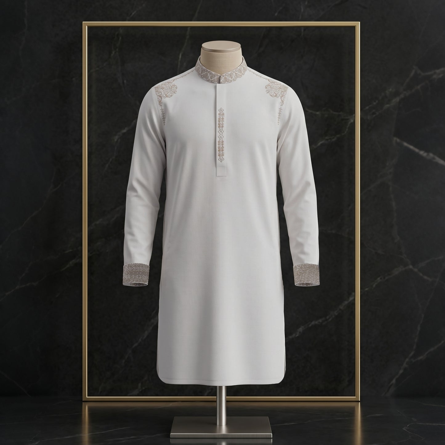 Elegant Classic Embroidered Kabli for Premium Look | CD-PGK2