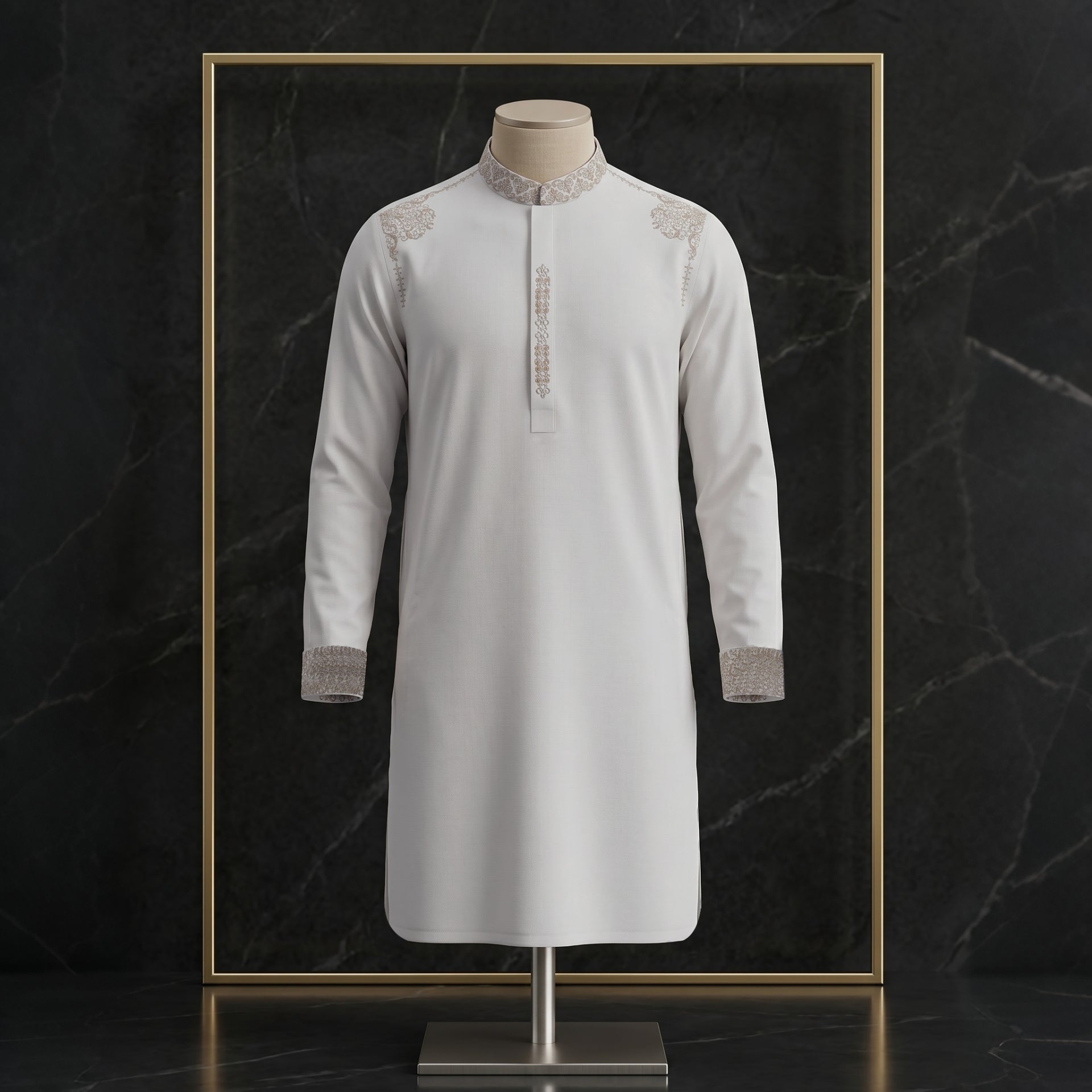 Elegant Classic Embroidered Kabli for Premium Look | CD-PGK2