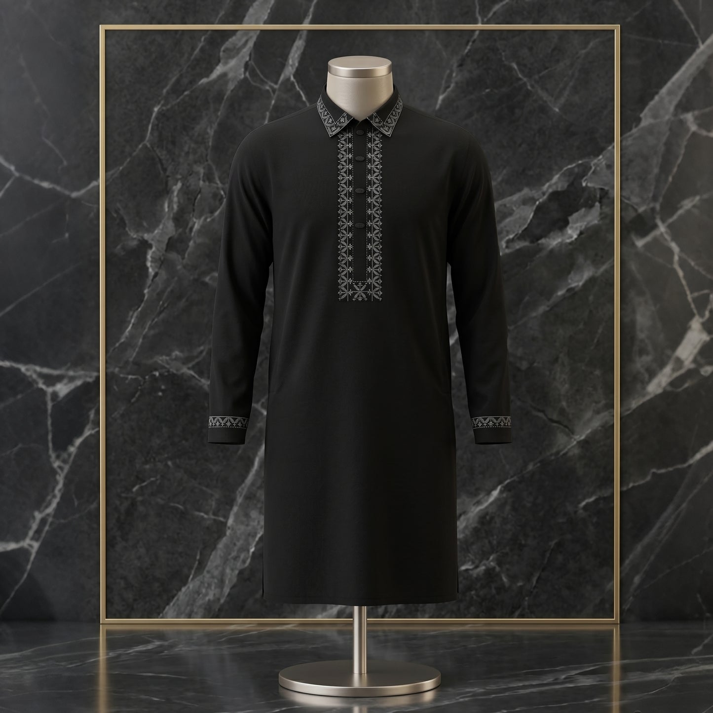 Modern Embroidered Kabli for Smart Traditional Look | CD-PGK4