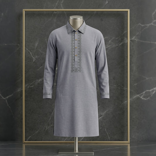 Refined Embroidered Kabli for Smart Traditional Style | CD-PGK6