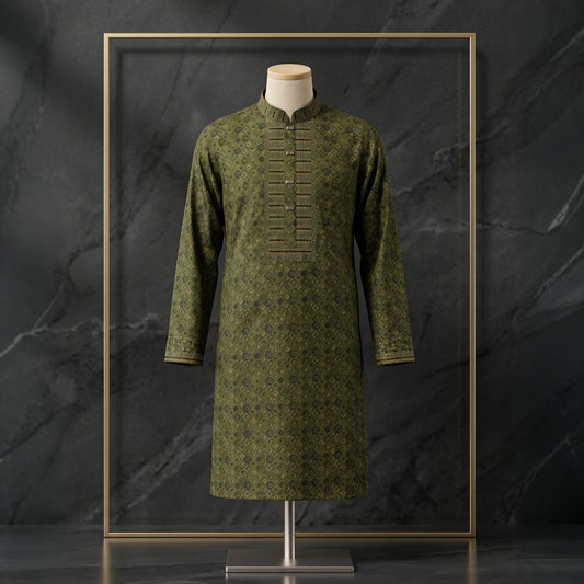 Classic Textured Ethnic Panjabi for Men | CD-PG116