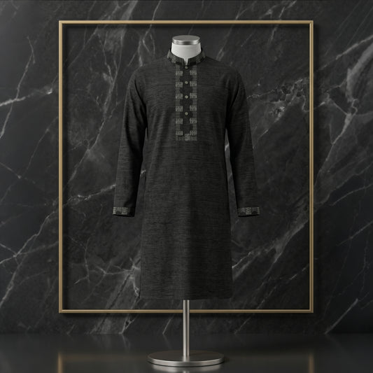 Textured Embroidered Classic Panjabi for Men | CD-PG131