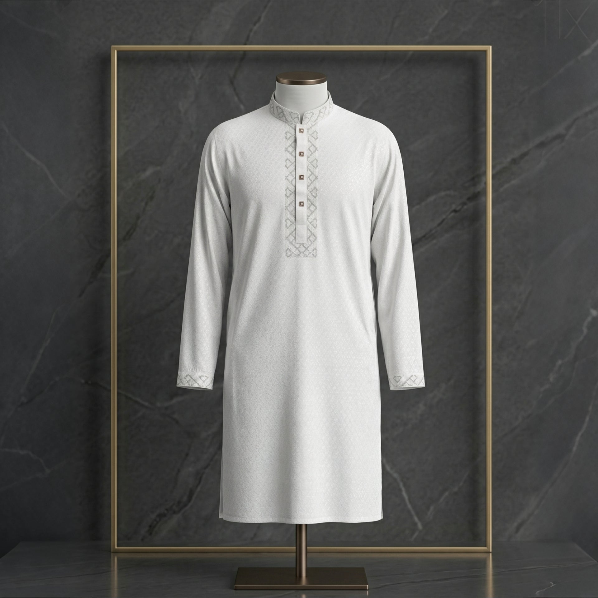 Subtle Textured Elegant Panjabi for Men | CD-PG136