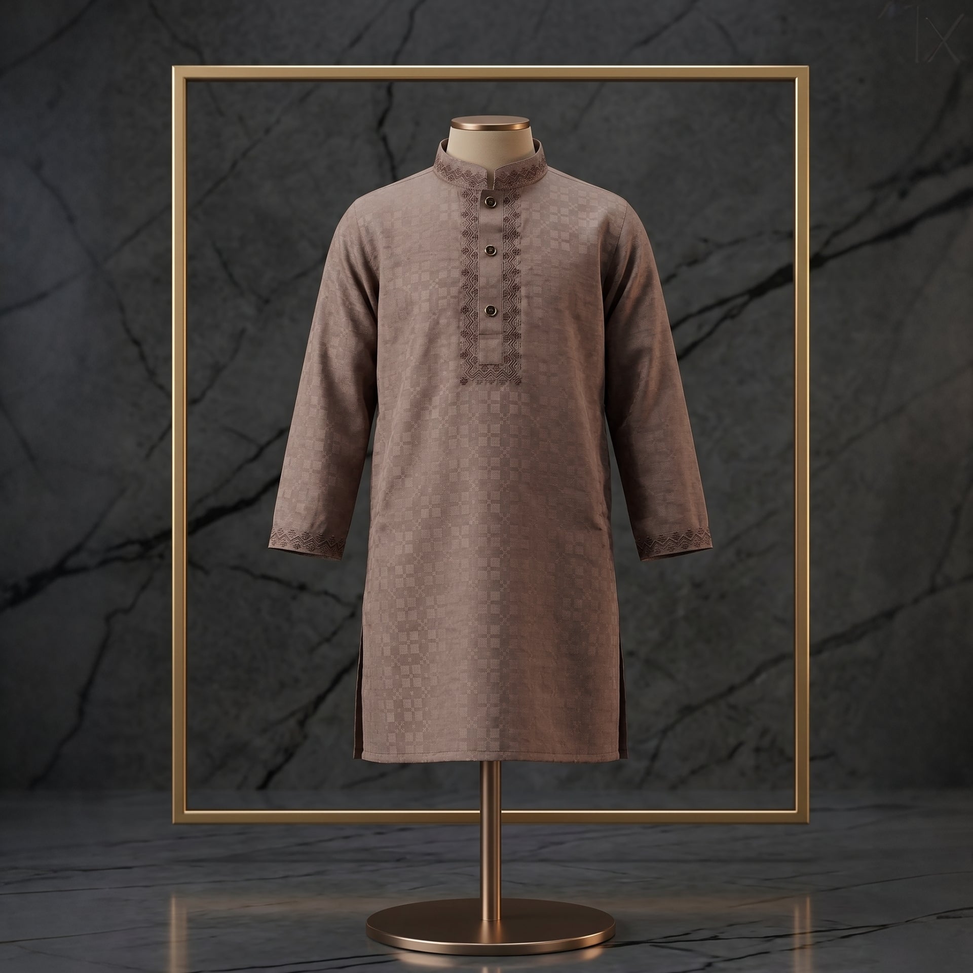 Kids Smart Textured Classic Panjabi | CD-PGC5