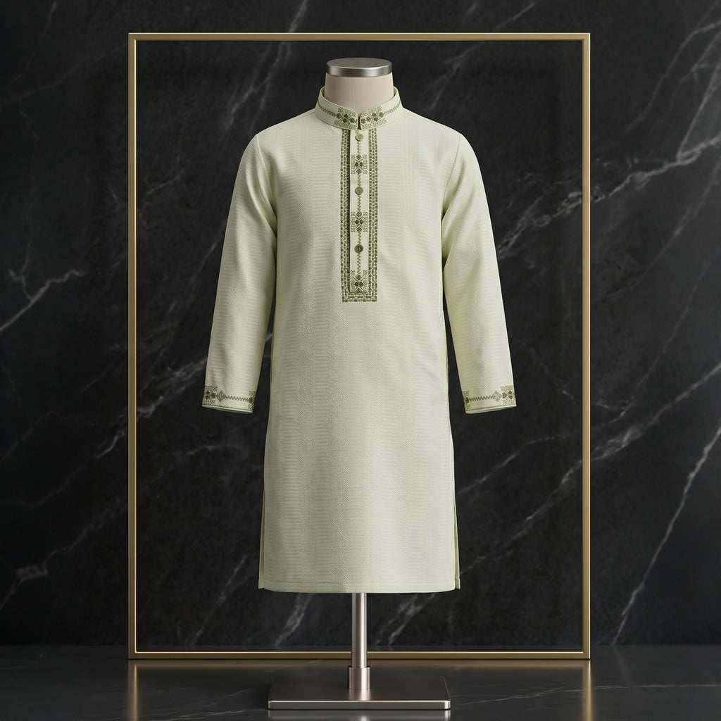 Kids Smart Textured Classic Panjabi | CD-PGC6