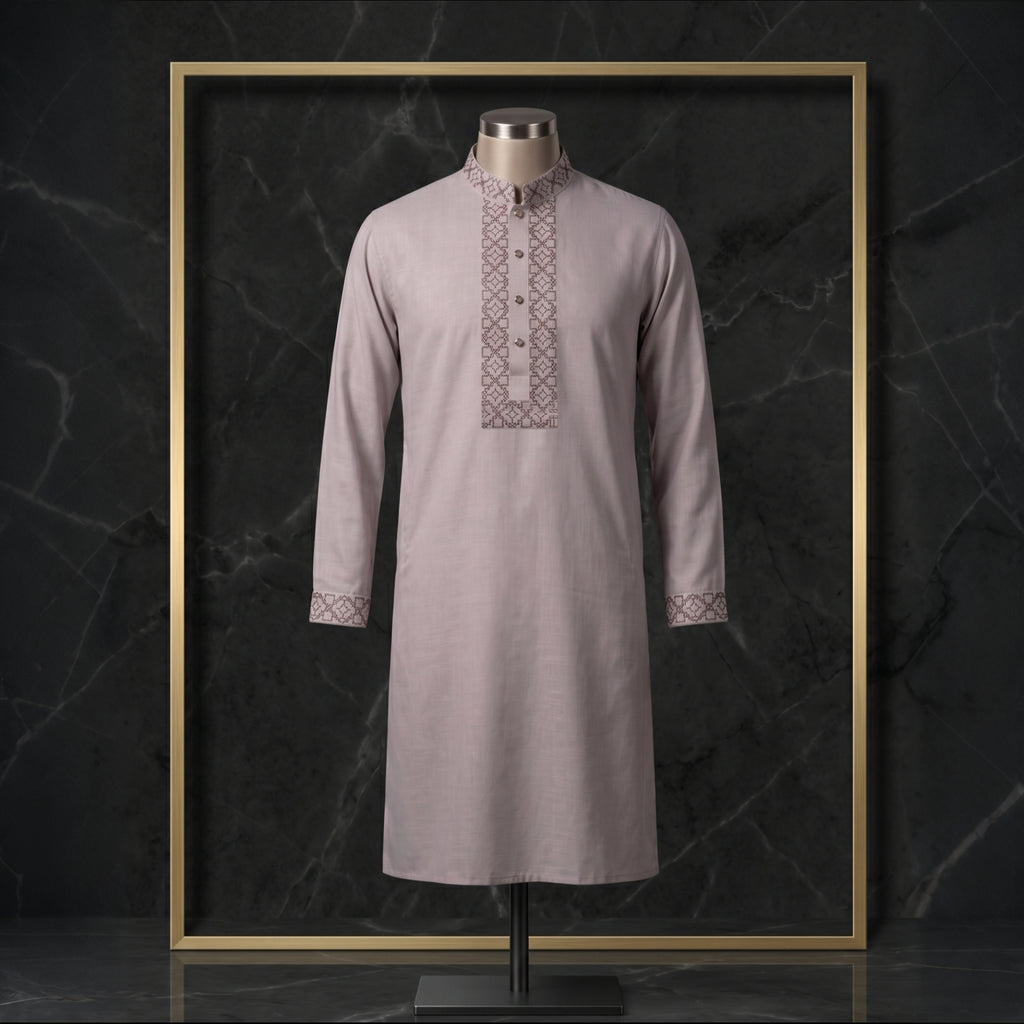 Refined Embroidered Classic Panjabi for Men | CD-PG105