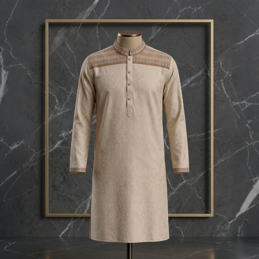 Classic Embroidered Festive Panjabi for Men | CD-PG110