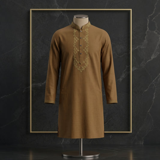 Royal Embroidered Elegant Panjabi for Men | CD-PG123