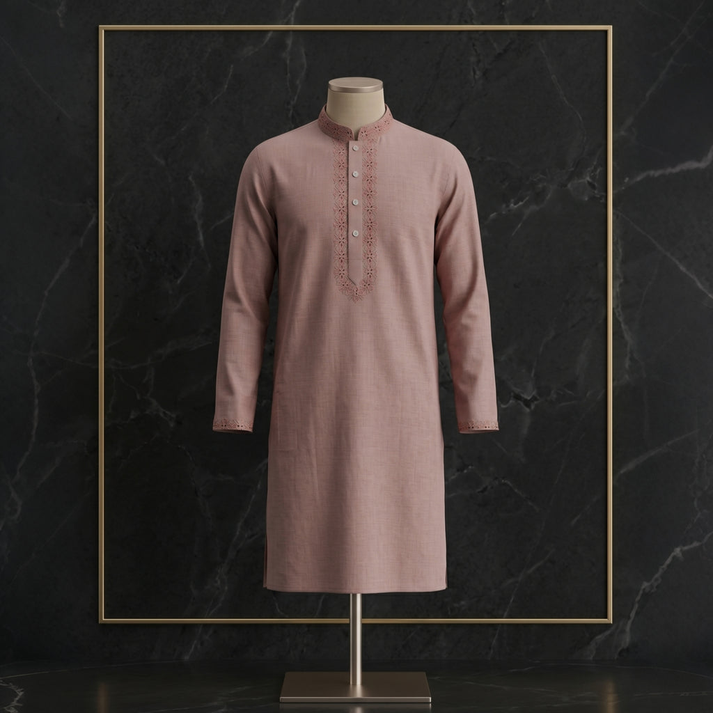 Graceful Embroidered Smart Panjabi for Men | CD-PG124