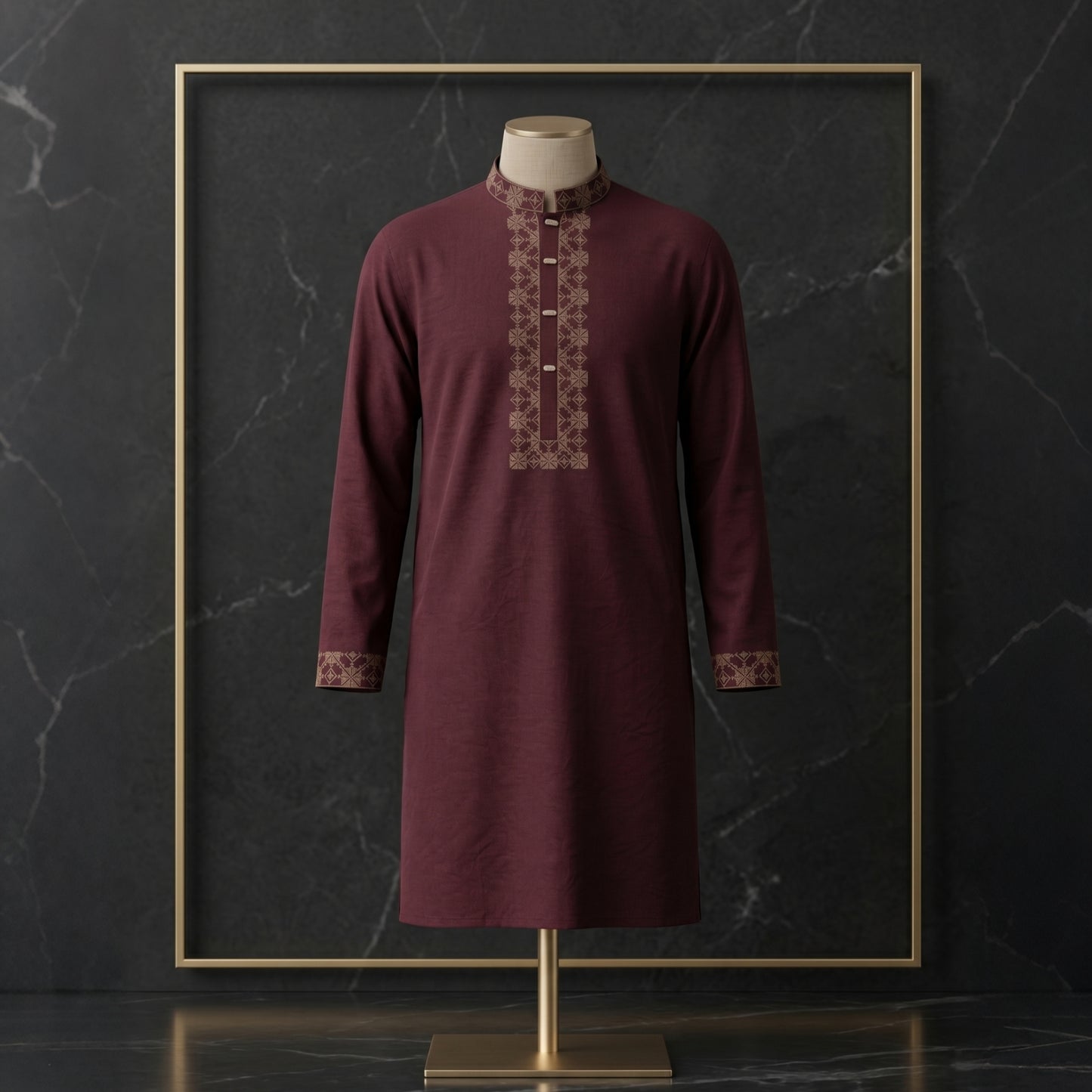 Royal Embroidered Statement Panjabi | CD-PG154