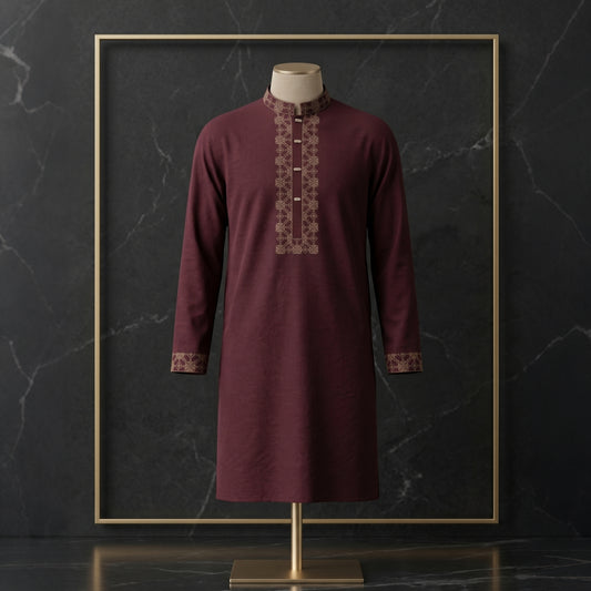 Royal Embroidered Statement Panjabi | CD-PG154
