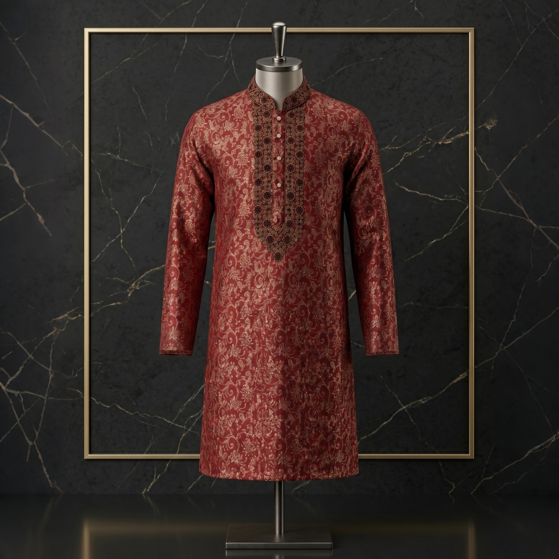 Ornate Embroidered Festive Panjabi | CD-PG168
