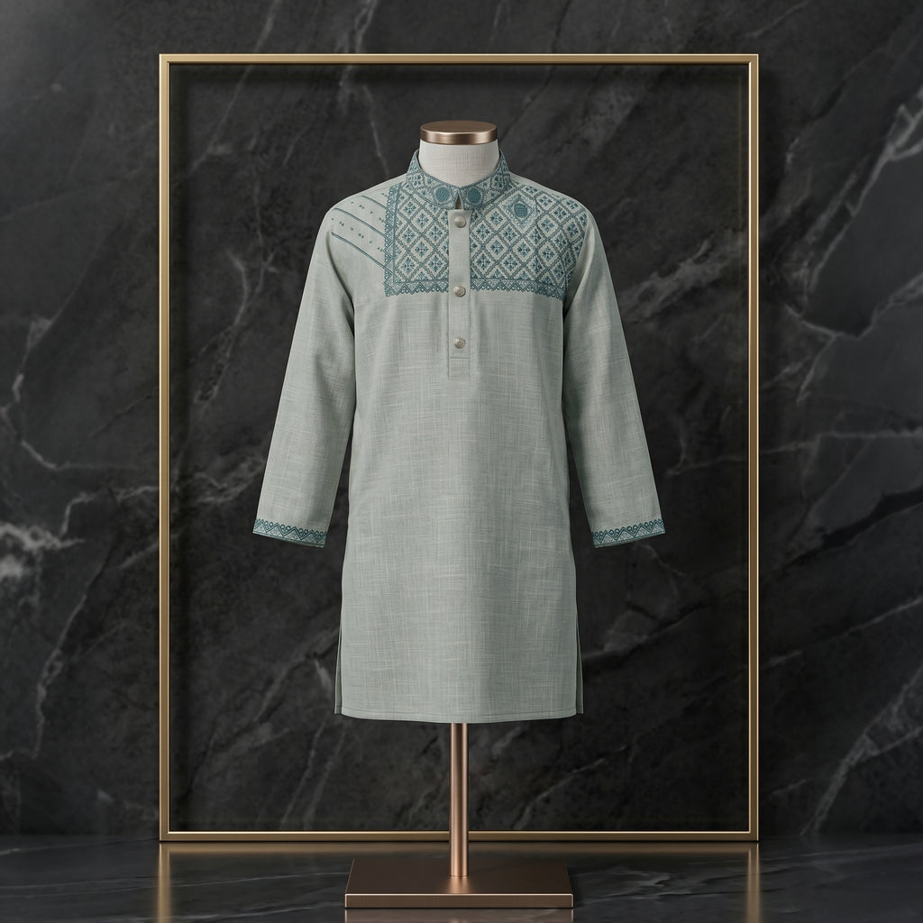 Kids Smart Textured Classic Panjabi | CD-PGC7