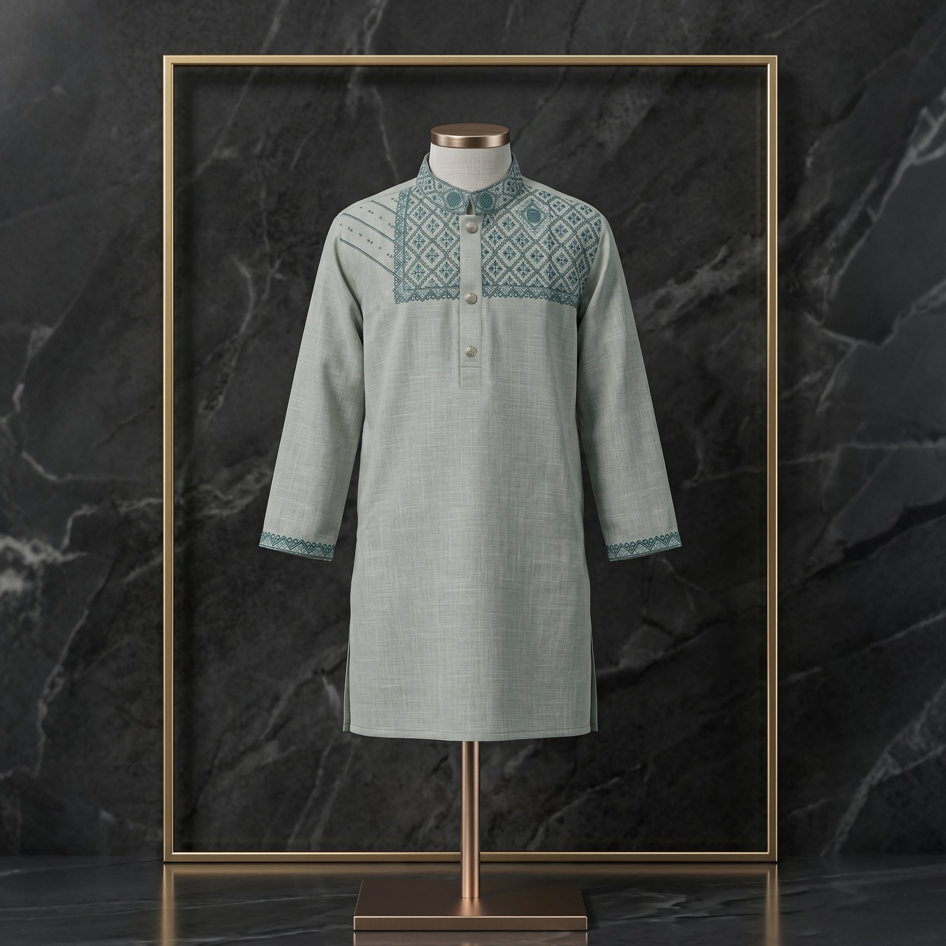 Kids Smart Textured Classic Panjabi | CD-PGC7