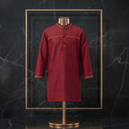 Kids Stylish Festive Embroidered Panjabi  | CD-PGC14