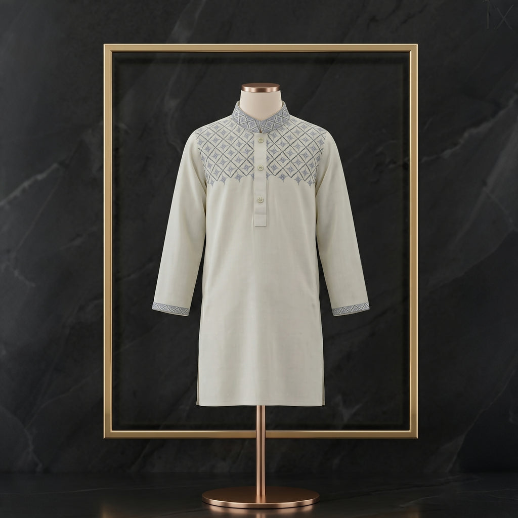 Kids Stylish Festive Embroidered Panjabi  | CD-PGC15