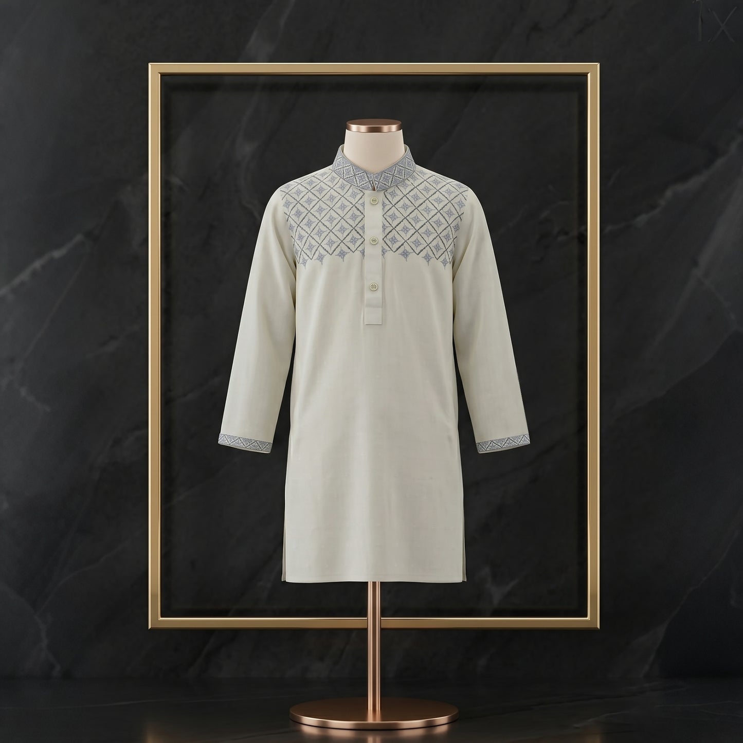 Kids Stylish Festive Embroidered Panjabi  | CD-PGC15