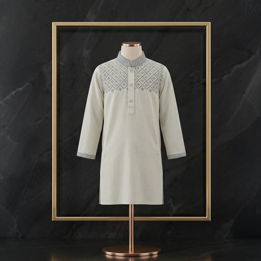 Kids Stylish Festive Embroidered Panjabi  | CD-PGC15