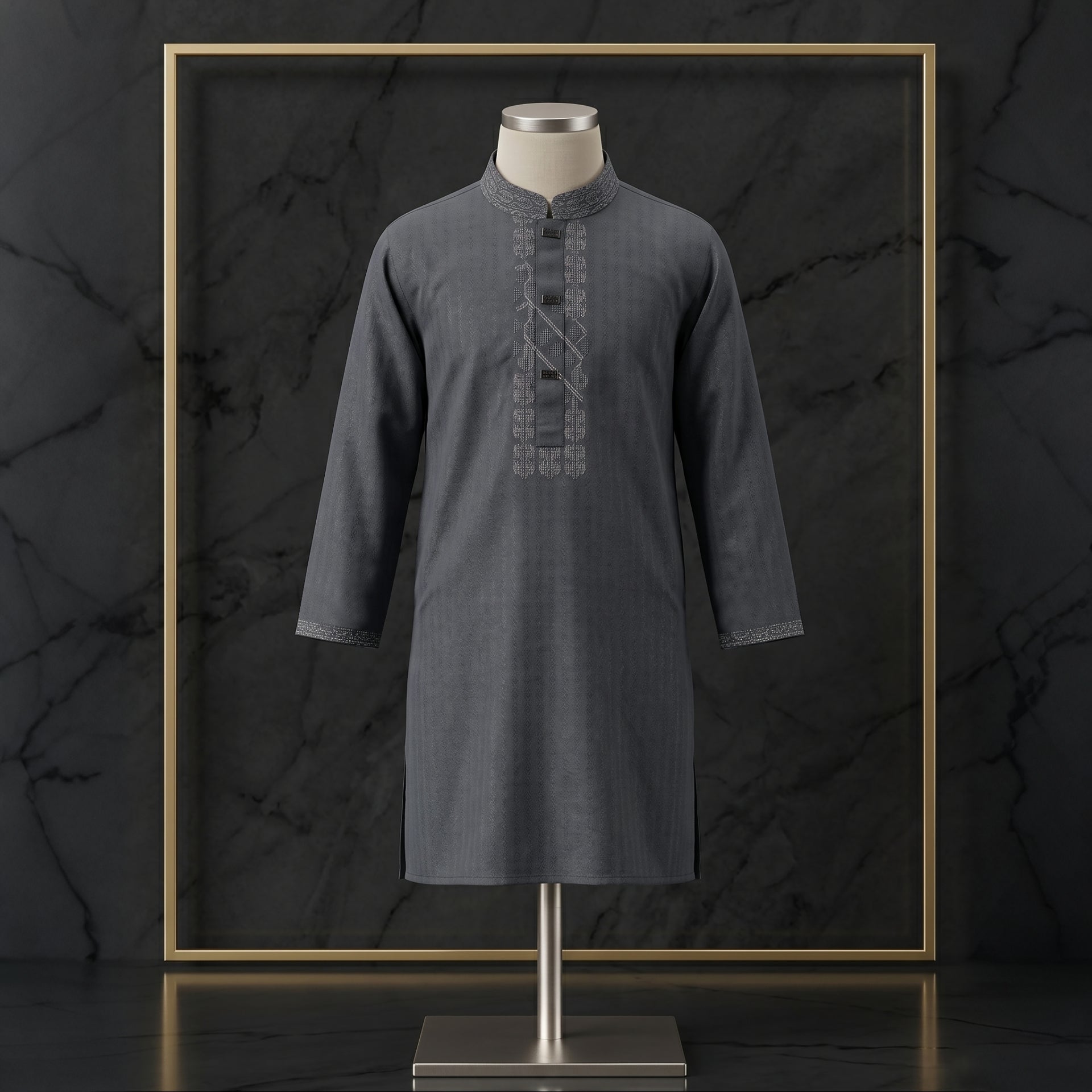 Kids Royal Embroidered Designer Panjabi | CD-PGC19
