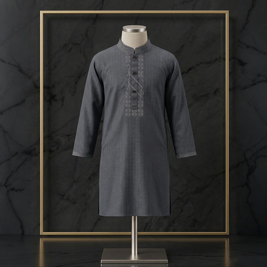 Kids Royal Embroidered Designer Panjabi | CD-PGC19