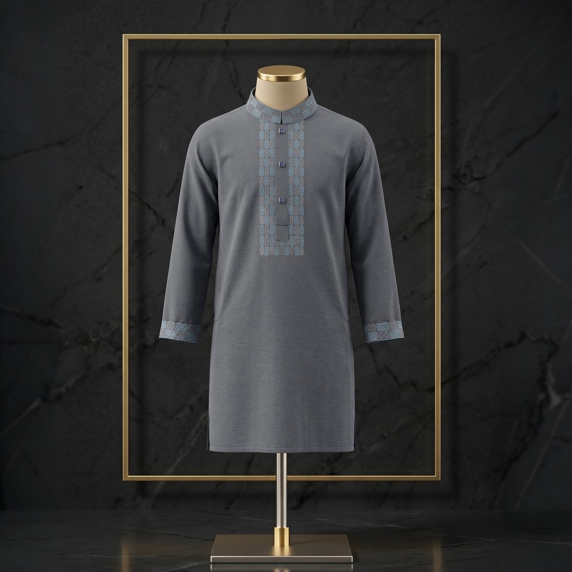 Kids Classic Embroidered Casual Panjabi | CD-PGC21